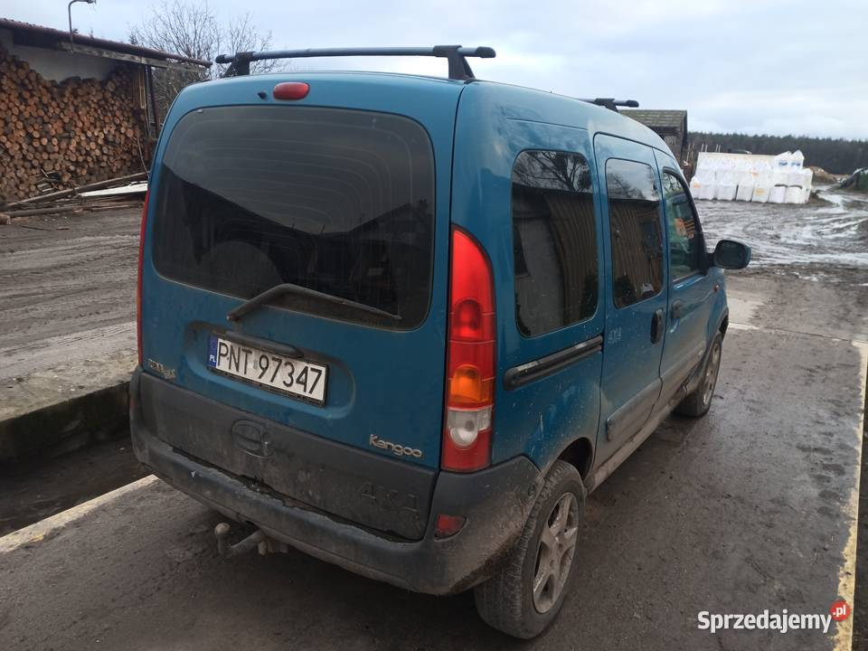 Syndyk sprzeda Renault Kangoo nieuszkodzony Kangoo Bolewice