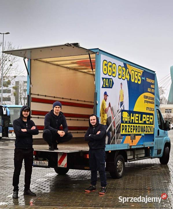 HELPER Przeprowadzki Bydgoszcz kompleksowe