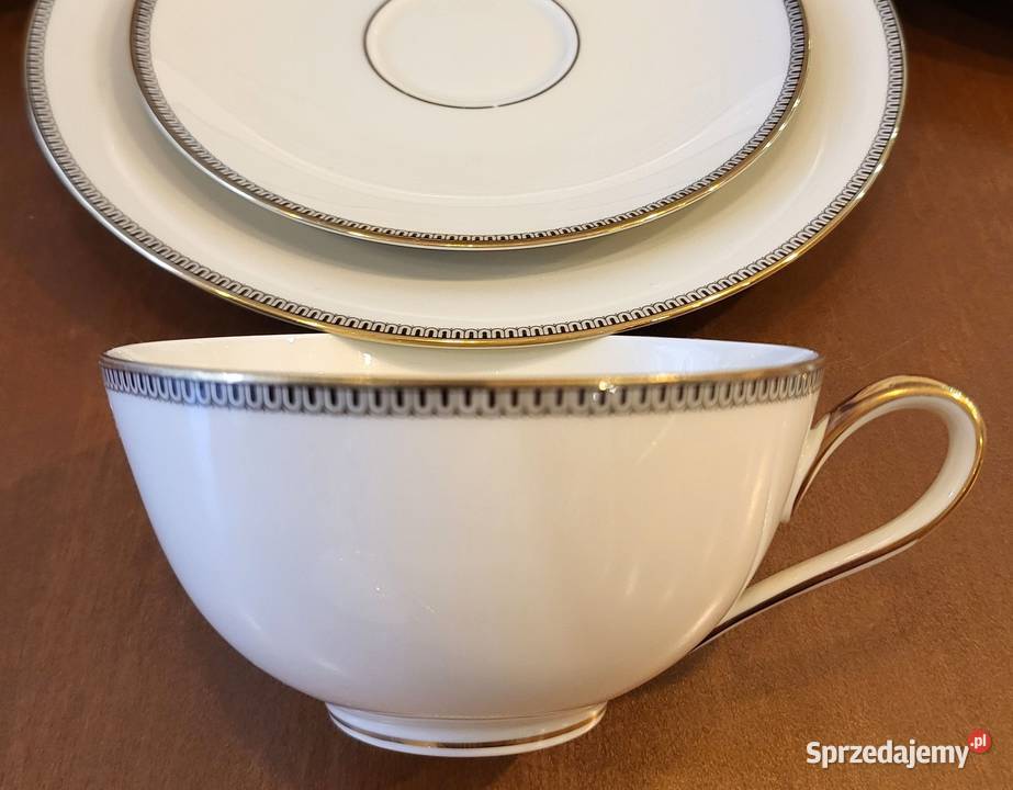 Tirschenreuth Bawaria zestaw śniadaniowy ecru