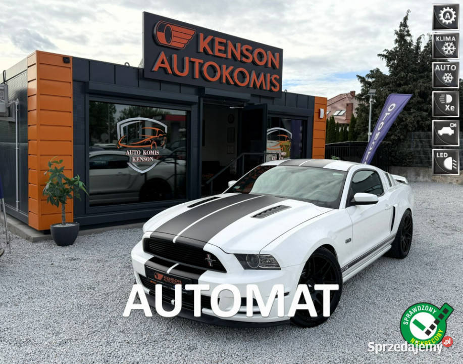 Ford Mustang California Alkantara Carbon Wydech bluetooth