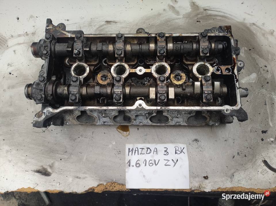MAZDA 3 BK 16 16V ZY głowica wałki osobowe Głowice cylindrów