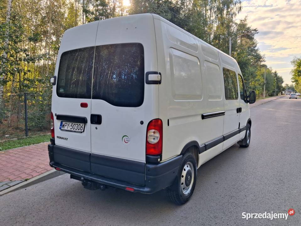 Renault Master 25 dci brygadówka Rok produkcji 2008 Drzewica