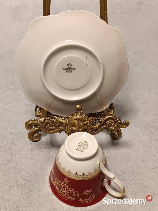 ZEH SCHERZER Duet Róże Kolekcjonerska Filiżanka