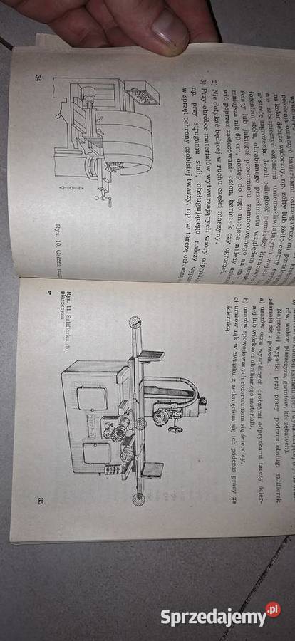 Bezpieczeństwo pracy mechaników unikat 1983 Łęczyca