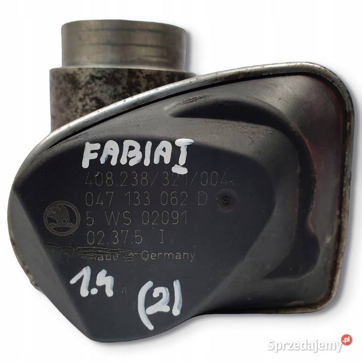 PRZEPUSTNICA SKODA FABIA 10 14 8V 047133062D osobowe