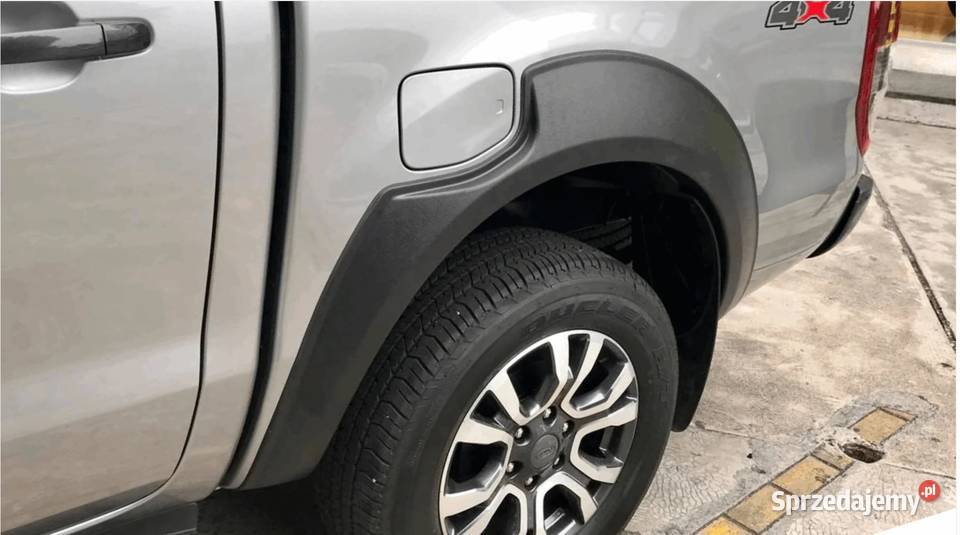 Poszerzenia Nadkoli Ford Ranger 20162022 Czarne Pasłęk