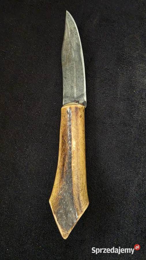 Nóż myśliwski domowej roboty Noże i ostrza Warszawa sprzedam