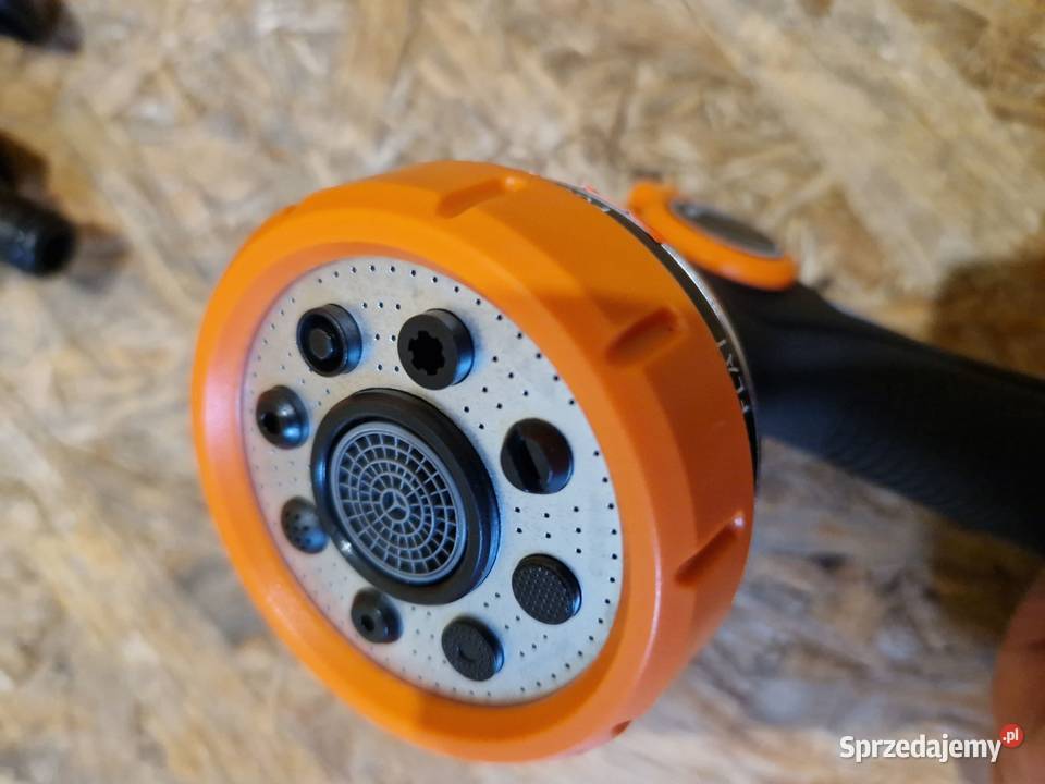 Zraszacz pistoletowy regulowany 8funkcyjny Głogowa