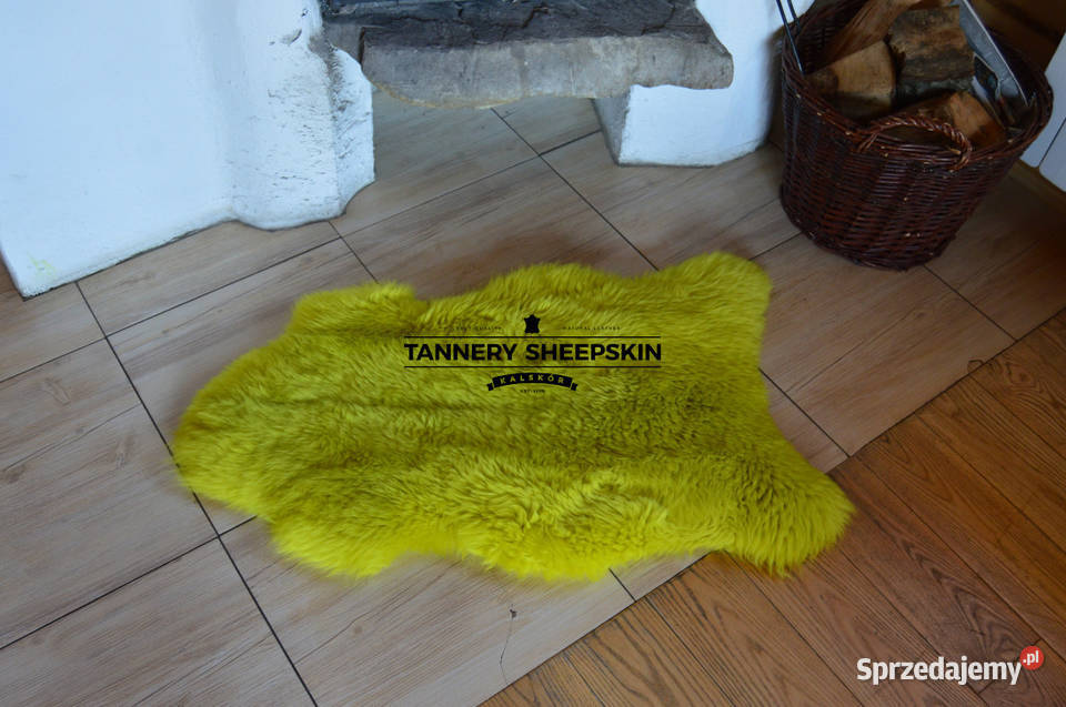 Skóra Naturalna Owcza Żółta 90110 Szaflary