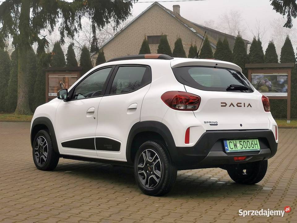 Dacia Spring Dacia Spring 2023 8 Kamera CarPlay wspomaganie kierownicy Płock sprzedam
