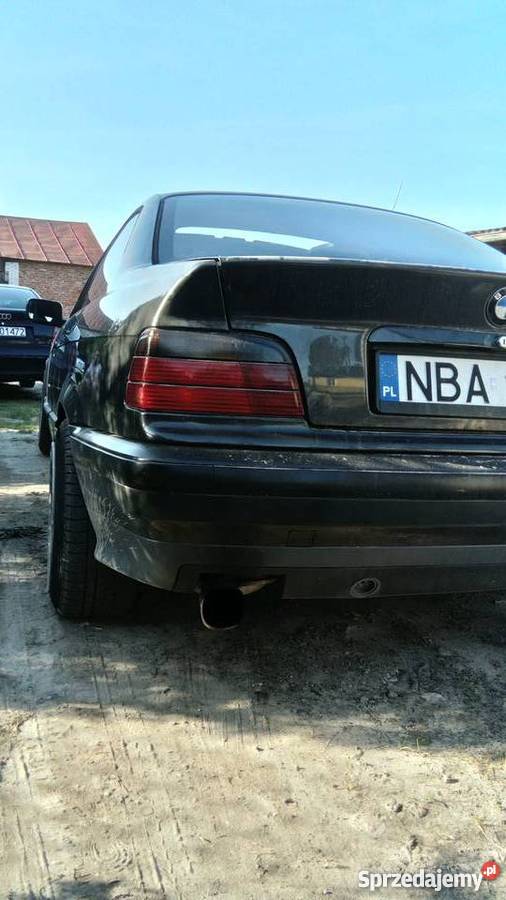 Bmw e36 coupe czarna gleba borbet xenon
