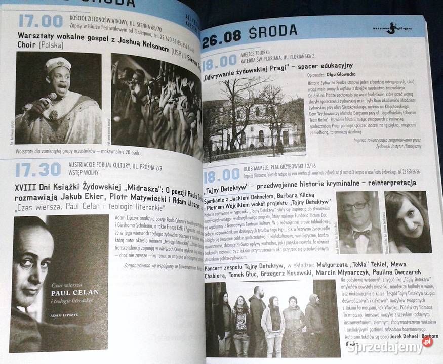 Warszawa Singera 12 Festiwal Kultury Żydowskiej Chełm