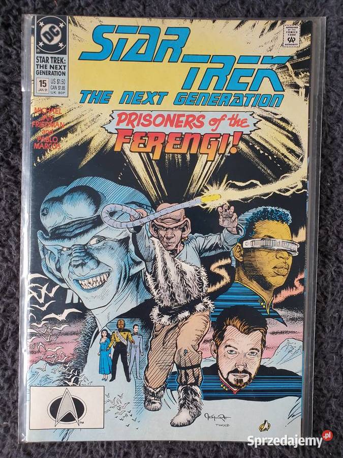 Star Trek The Next Generation 2 komiksy DC USA Gdynia sprzedam