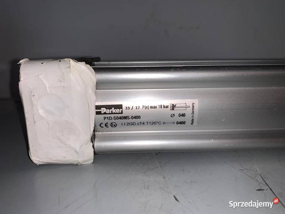 Parker P1DS040MS0400 Pneumatic cylinder Used