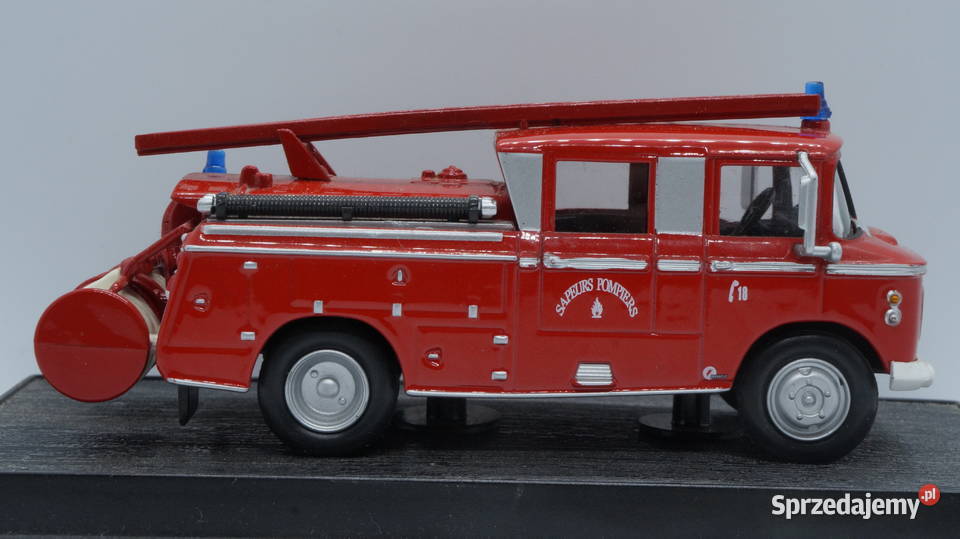 Samochód strażacki Citroen Drouville 157 STRAŻ Modelarstwo opolskie Olesno