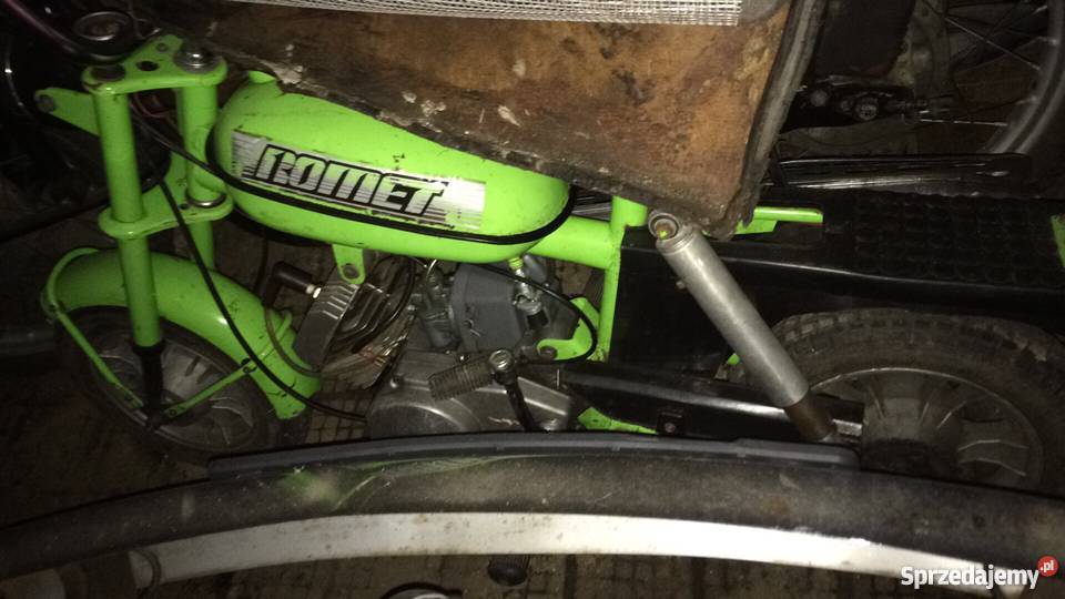 Romet motorynka pony m1 sprawami zielony Stargard