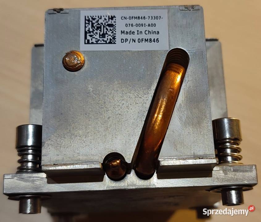 RADIATOR DELL Heatsink CPU Cooler for Dell chłodzenie