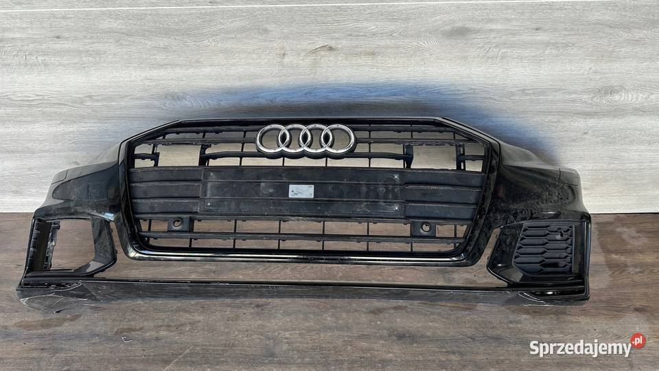 AUDI A6 C8 SLINE ZDERZAK PRZEDNI Z GRILEM 4K0 Gorzów Wielkopolski sprzedam
