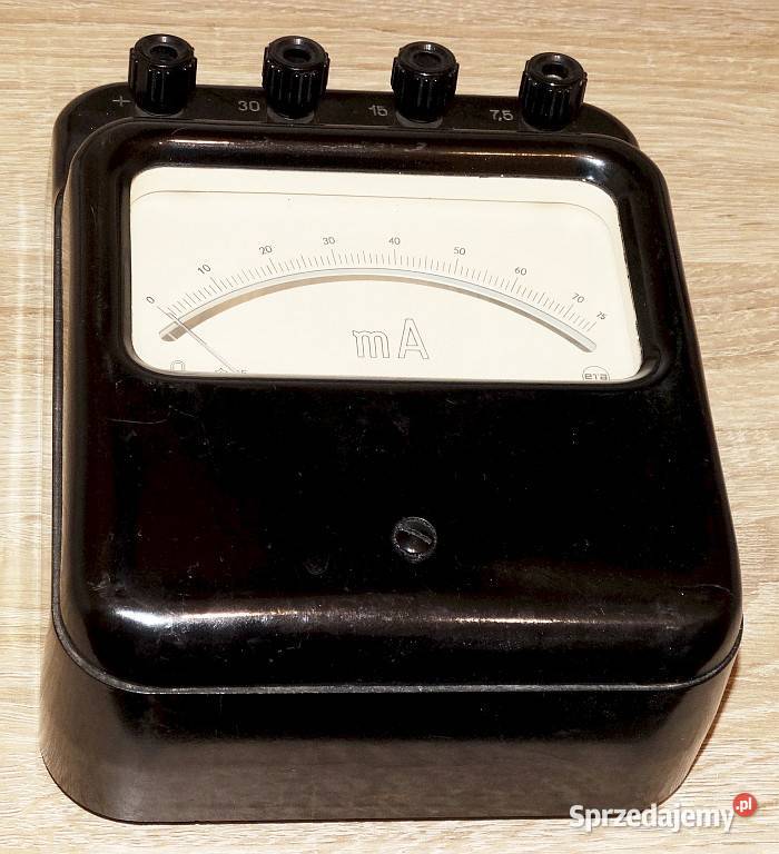 Miliamperomierz analogowy laboratoryjny 751530 Gliwice