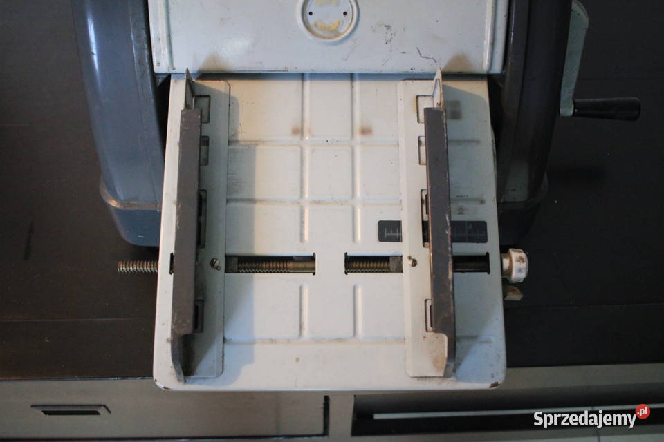 Zabytkowa prasa drukarska Geha Werke GRATKA Pszczyna