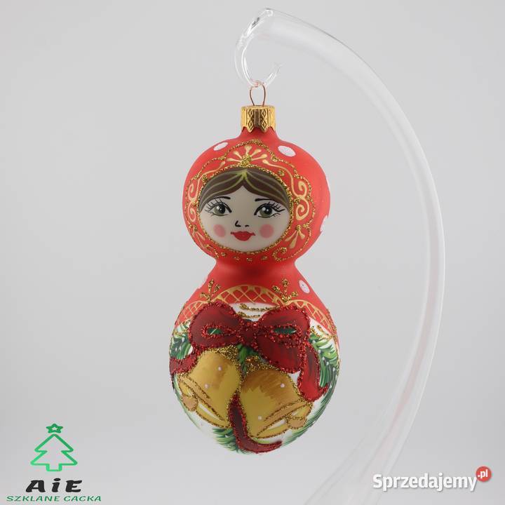 Szklane bombki choinkowe LALECZKI MATRIOSZKI Warszawa