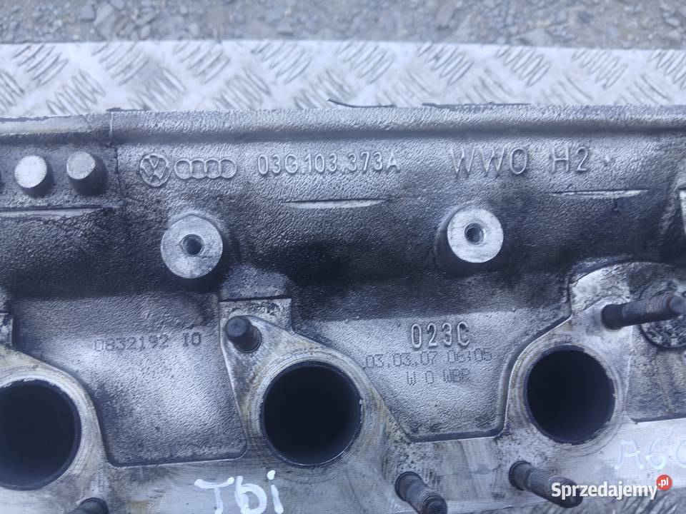AUDI SEAT VW SKODA 20 TDI GLOWICA 03G103373A osobowe Radłów