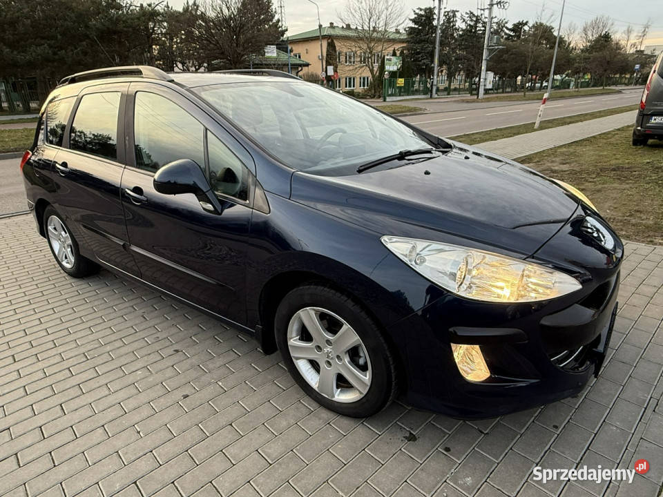 Peugeot 308 Peugeot 308 16HDi 2011r Climatronic światła przeciwmgielne Sokołów Podlaski