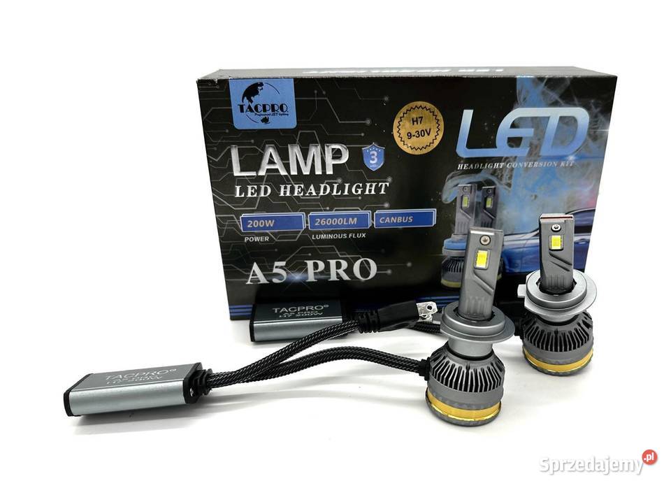 ŻARÓWKA LED H7 930V KOMPLET CANBUS 13000 LM Pomiechówek
