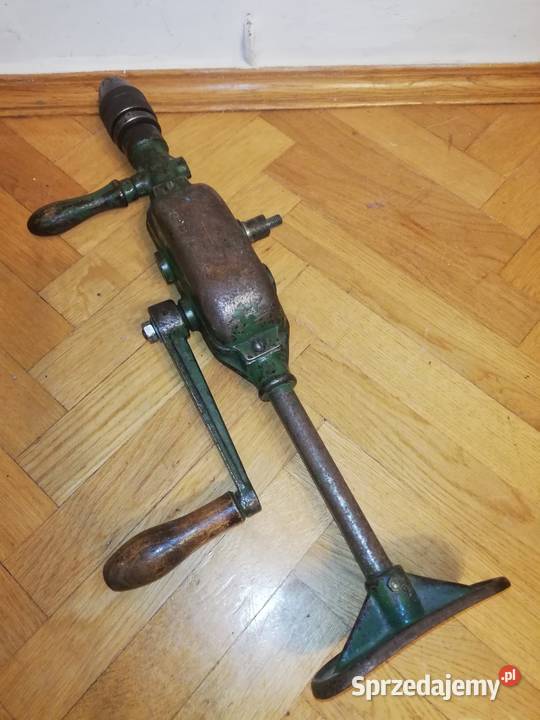 Wiertarka bezprądowa Retro Vintage