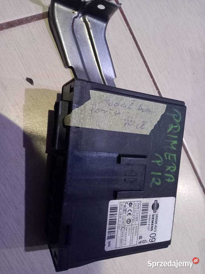 Moduł komfortu Nissan 28596AV3 Margonin sprzedam