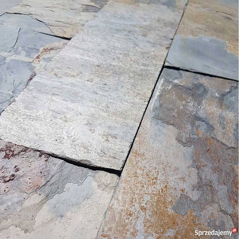 Płytki Elewacyjne Łupek Beżowe indian Autumn łódzkie