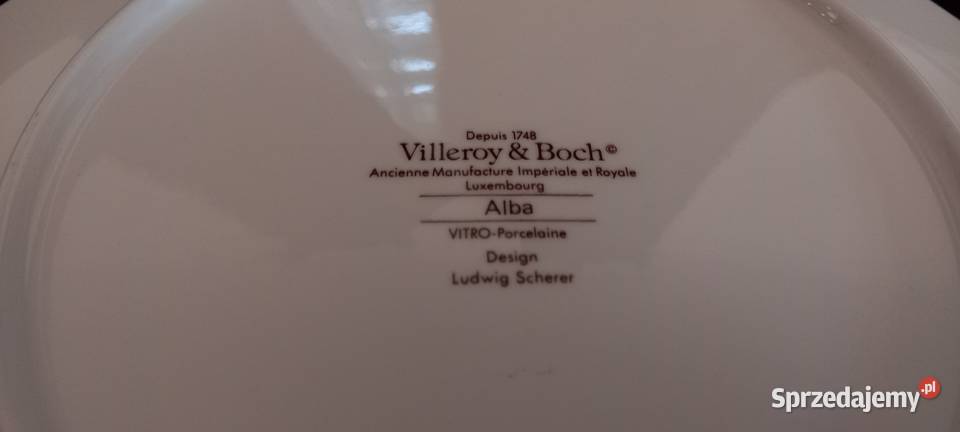 Talerz obiadowy VilleroyBoch Alba