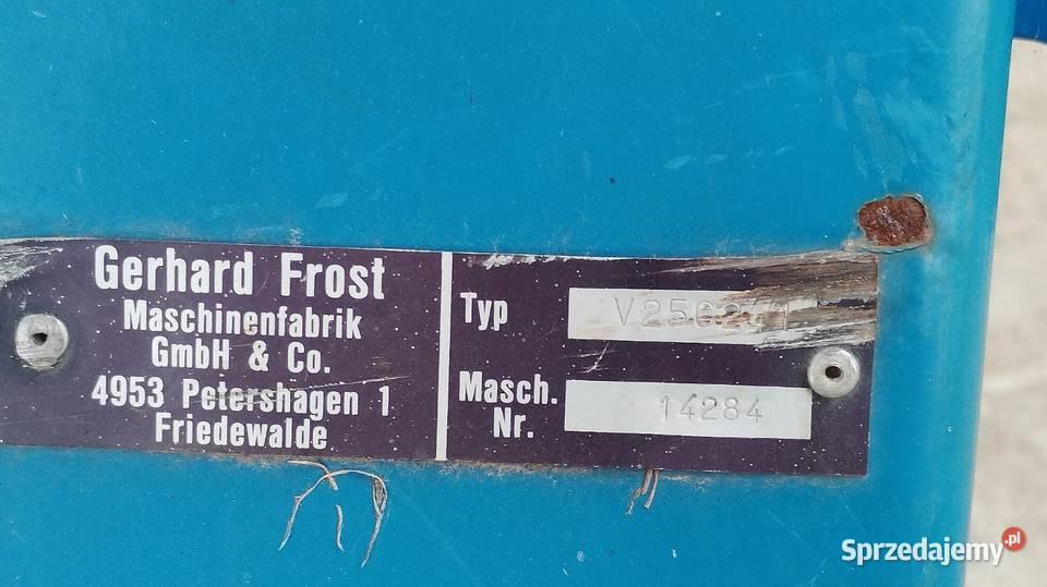 Brona wirowa 25m frost Brony Rolnictwo Zalasowa sprzedam