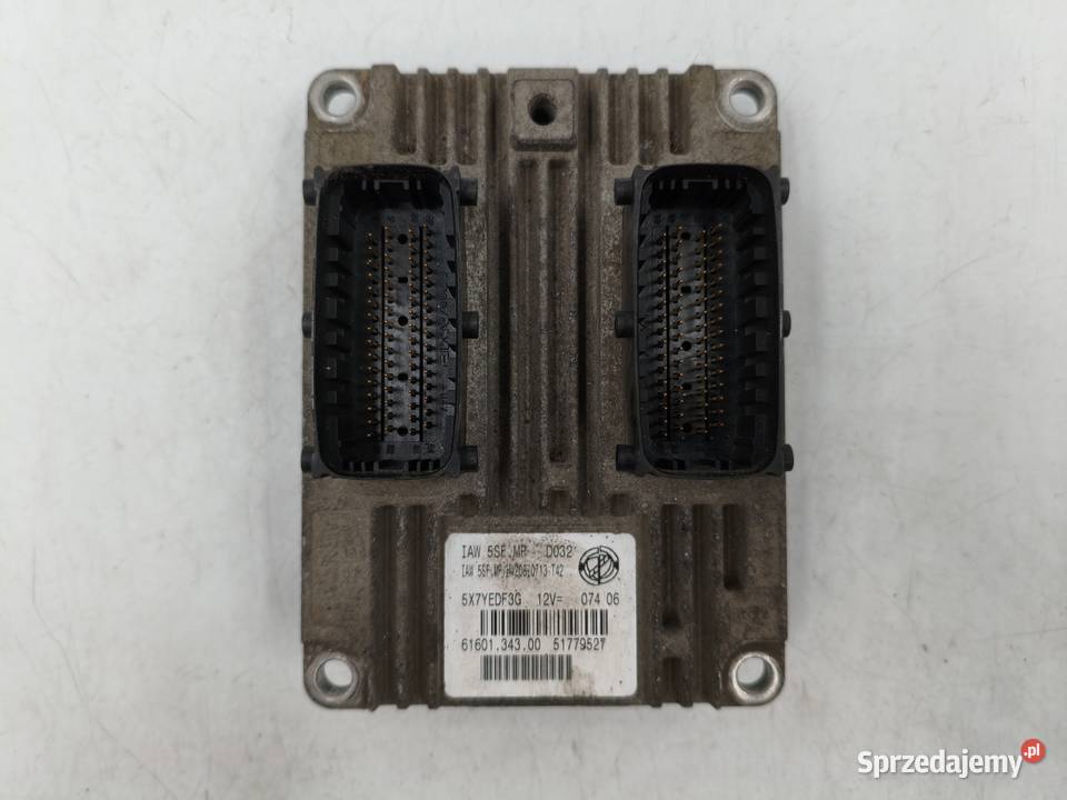Sterownik Silnika Fiat Albea 14 8v 51779527 IAW mazowieckie