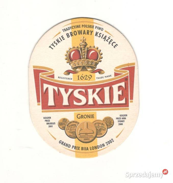 Tyskie podstawka do piwa 21 Kolekcje śląskie Gliwice