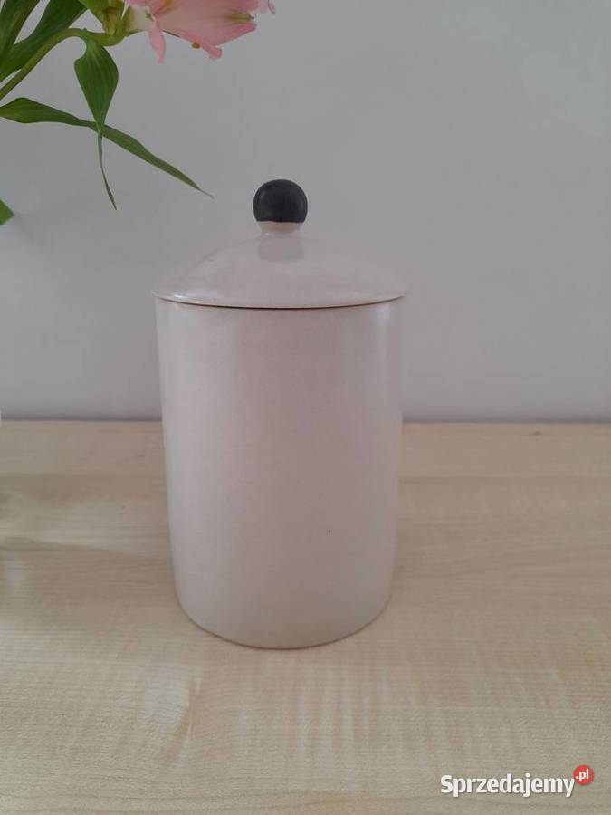 Ceramiczny pojemnik Ditmar Urbach Czechosłowacja dolnośląskie Bogatynia
