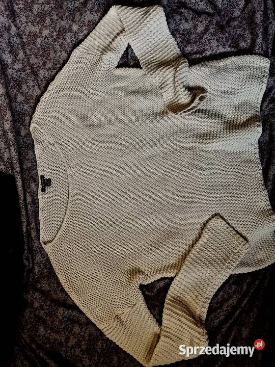 YORKER gruby obszerny szeroki sweter raglan Leszno sprzedam