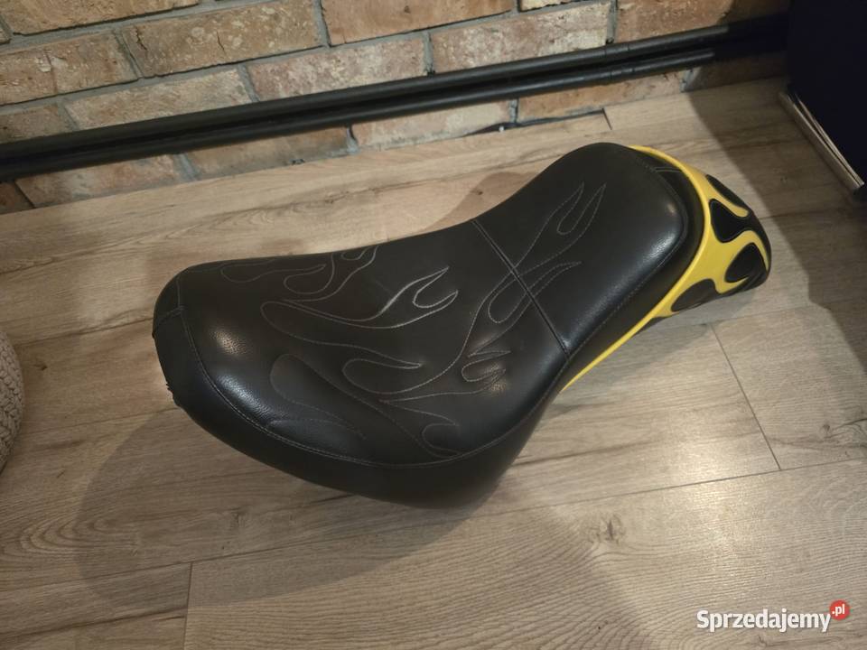 siedzenie Corbin Gunfighter Flames Evo Softail wielkopolskie Ostrów Wielkopolski sprzedam