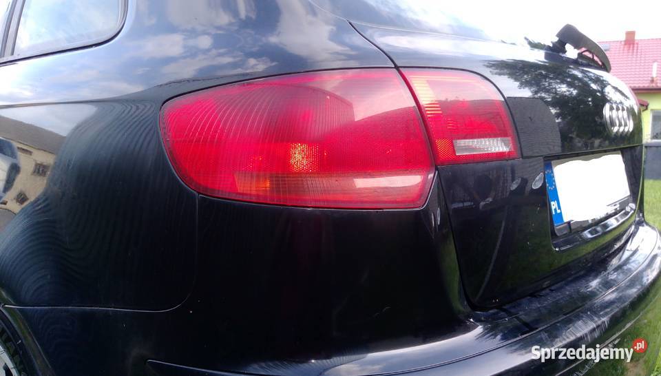 Audi A3 8P sportback Klapa tył LY9B czarna