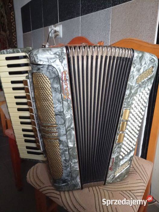 Akordeon tenora 96 b z futeralem Instrumenty Zamość