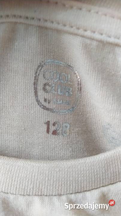Koszulka Tshirt dziewczęcy Cool Club Smyk 128 w