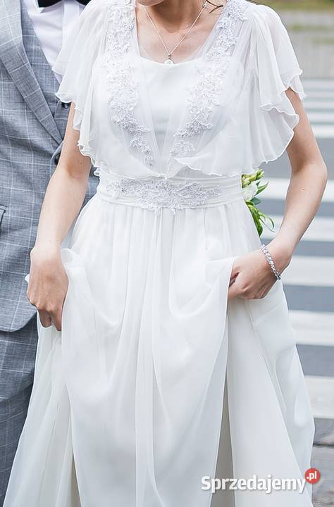 Sprzedam suknię ślubną 3234 Rozmiar 34(XS) Spódnice i sukienki Sokołowo Budzyńskie sprzedam