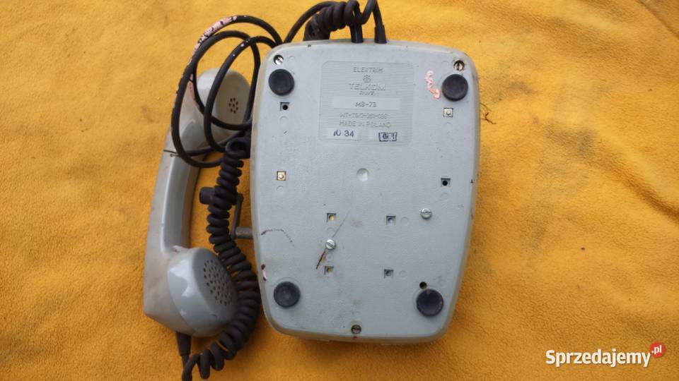 Telefon na korbkę MB 73 Elektrim Telkom PRL Tuszkowo