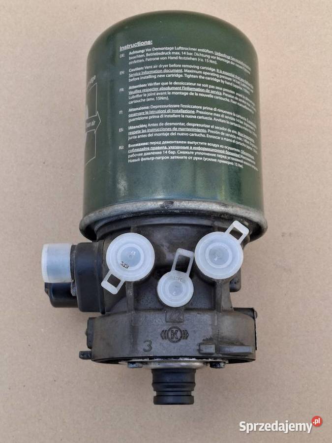 MAN TGX TGS ZAWÓR OSUSZACZ PODSTAWA OSUSZACZA ciężarowe Pozostałe Pozostałe Bieleń