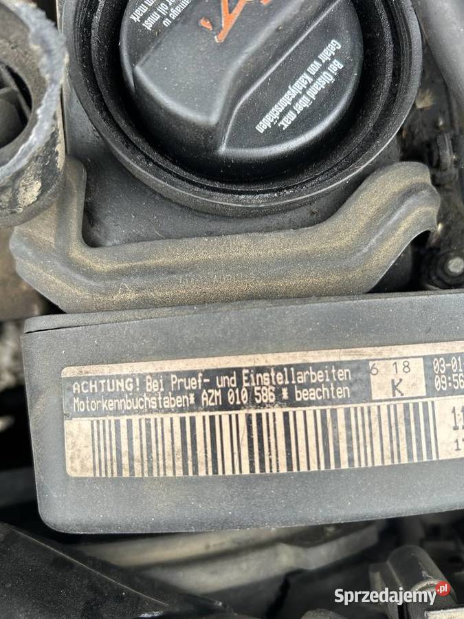 silnik 20 benzyna AZM Vw audi seat Psary-Kąty