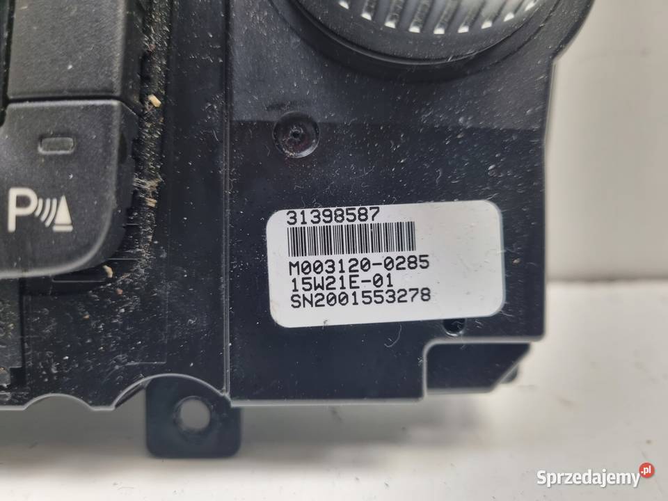 Volvo S60 II V60 I XC60 I PANEL KLIMATYZACJI Części samochodowe Janów