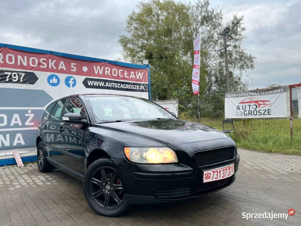 Volvo V50 16 Diesel 2007 Alufelgi Długie 110KM dolnośląskie Wrocław