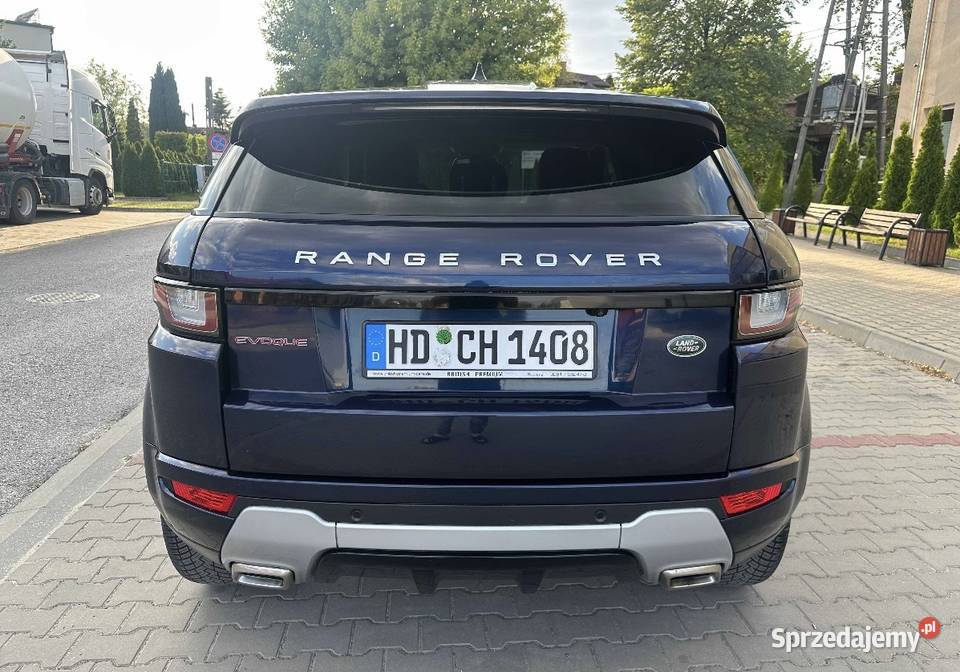 Lan Rover Range Evogue 20d 2017r świętokrzyskie Radoszyce
