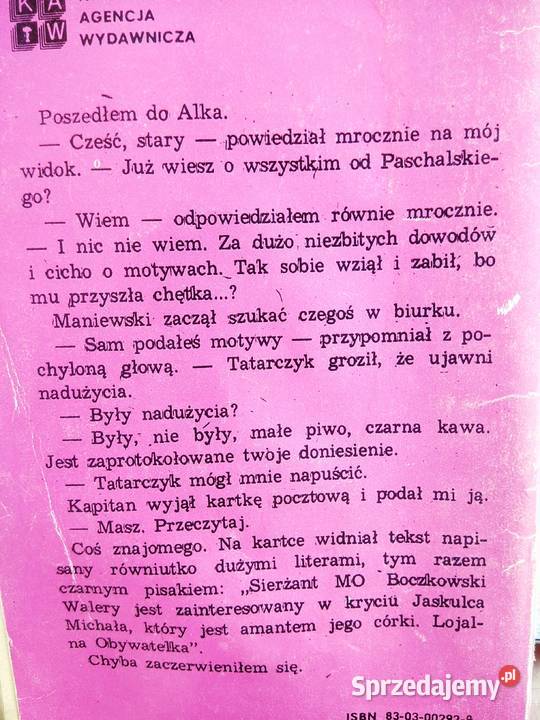 Gdzie będę tak potrzebny Znamierowski pierwsze mazowieckie Warszawa