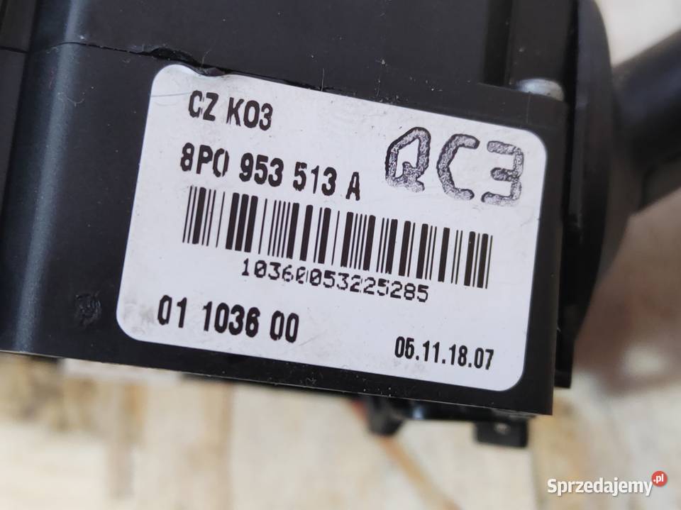 Manetka Przełącznik Kierunkowskazów Audi A3 8P